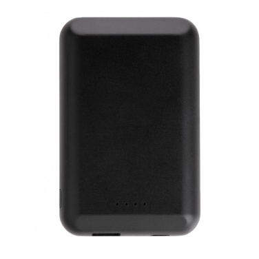 Logo trade promotional items image of: Magnetic 5.000 mAh 5W wireless powerbank